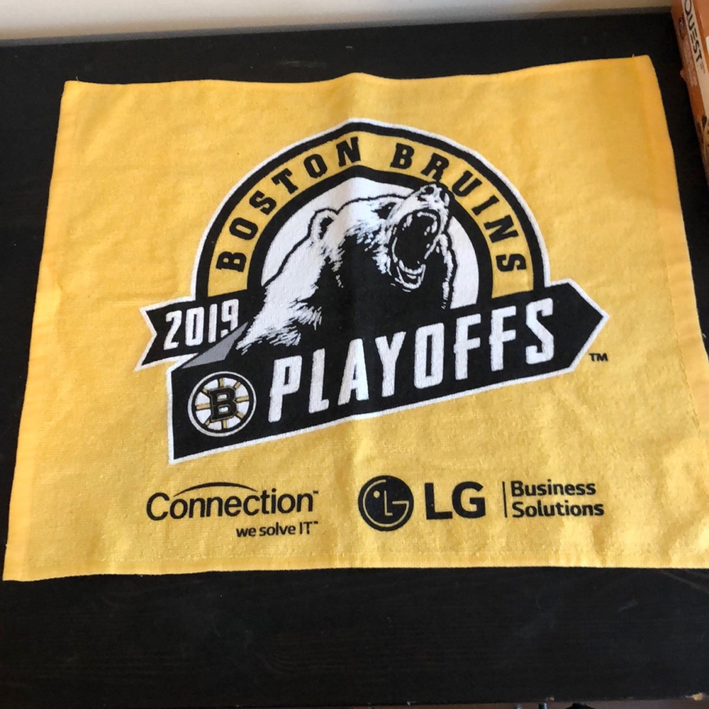 2019 Boston Bruins Rally Towel